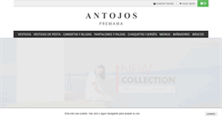 Desktop Screenshot of antojos.es